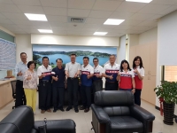 至台灣自來水公司第一區管理處拜訪